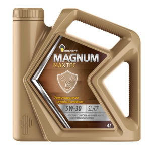 Масло Роснефть Magnum Maxtec п/с 5W30 4л SL/CF , шт